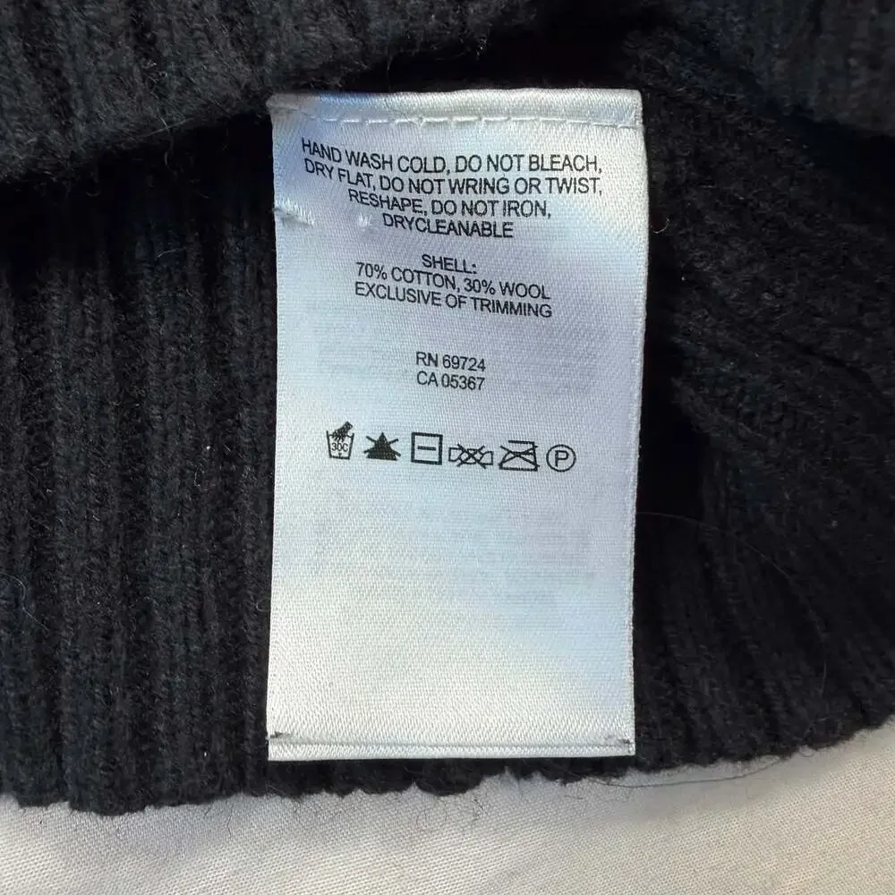 Columbia Sportswear Company Men's Quarter-Zip Cotton Wool Blend Pullover Sweater